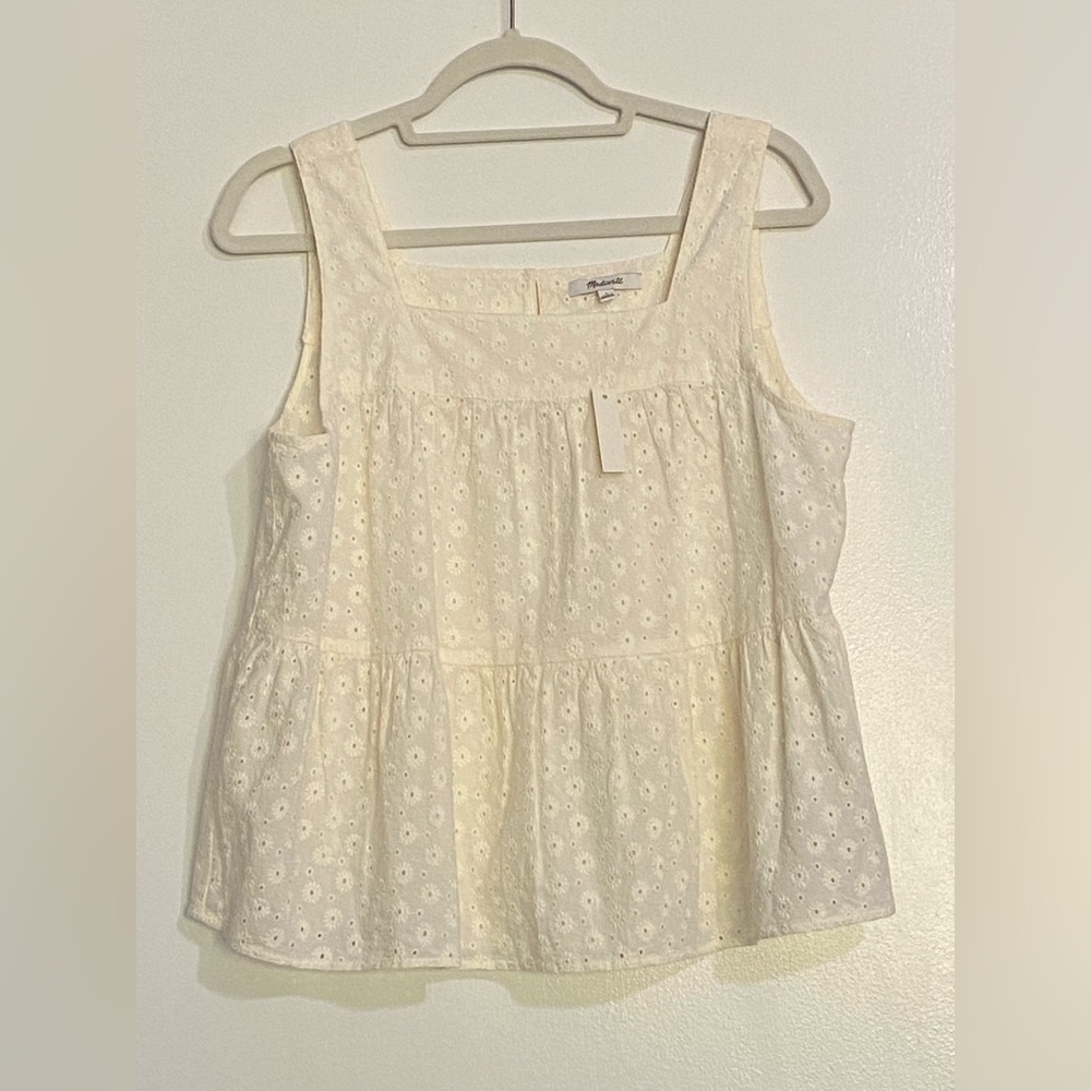 Madewell Lighthouse Eyelet Top